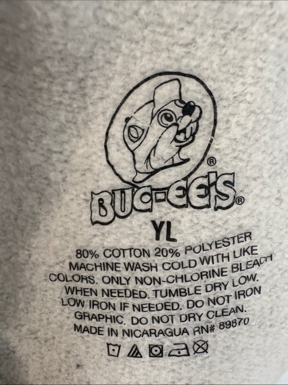 Buc-ee’s sweatpants kids L - Picture 2 of 4